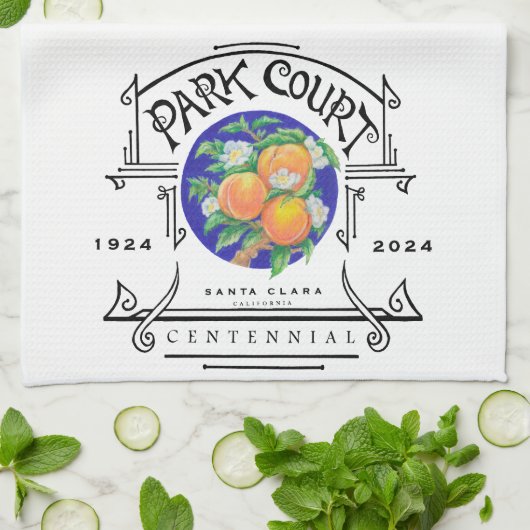 Park Court Centennial Theedoek (Gevouwen)