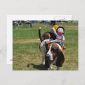 Park de Basset Hound Briefkaart (Voorkant / Achterkant)