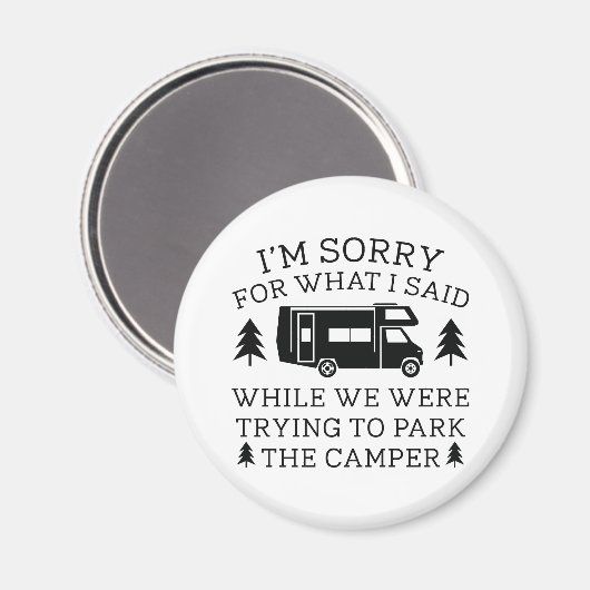 Park de Camper Magneet (Voorkant / Achterkant)