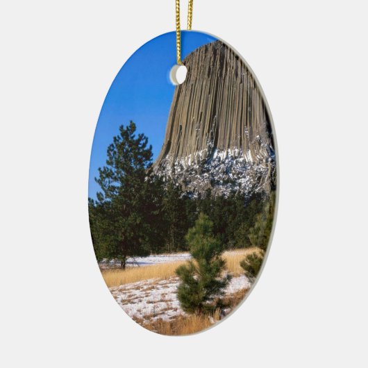 Park Devils Tower Monument Wyoming Keramisch Ornament (Links)
