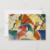 Park door Wassily Kandinsky Bedankkaart (Voorkant)