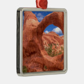 Park Double O Arch Arches Utah Metalen Ornament (Rechts)