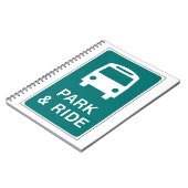 Park en Ride Sign Notitieboek (Linkerzijde)