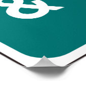 Park en Ride Sign Poster (Hoek)