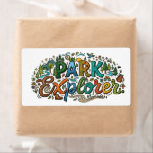 Park Explorer – Avontuur Natuur T-Shirt Etiket (Insitu)