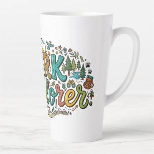 Park Explorer – Avontuur Natuur T-Shirt Latte Mok