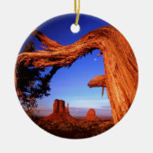 Park Fallen Monument Valley Keramisch Ornament (Voorkant)