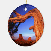 Park Fallen Monument Valley Keramisch Ornament (Links)
