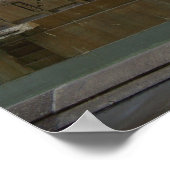 Park Fountain Poster (Hoek)