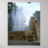 Park Fountain Poster (Voorkant)