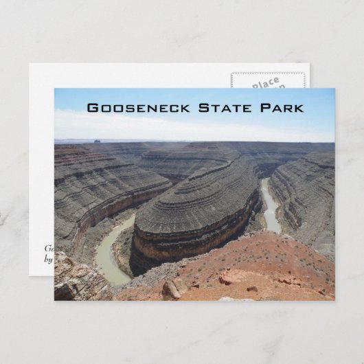 Park Gooseneck State Park Briefkaart (Voorkant / Achterkant)