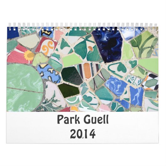Park Guell 2014 Kalender (Hoes)