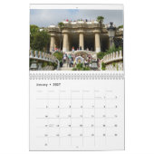 Park Guell 2014 Kalender (Jan 2027)