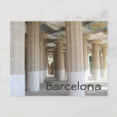 Park Güell, Barcelona Briefkaart (Voorkant)