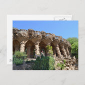 Park Güell, Barcelona Briefkaart (Voorkant / Achterkant)