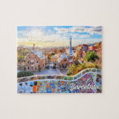 Park Guell, Barcelona, Spain Legpuzzel (Horizontaal)