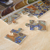 Park Güell, Barcelona, Spanje Legpuzzel (Zijkant)