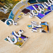 Park Guell, Barcelona, Spanje Legpuzzel (Zijkant)