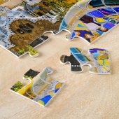 Park Guell, Barcelona, Spanje Legpuzzel (Zijkant)