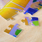 Park Guell, Barcelona, Spanje Legpuzzel (Zijkant)