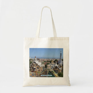 Park Güell, Barcelona, Spanje Tote Bag