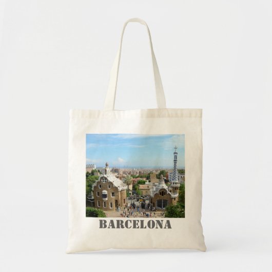 Park Guell, Barcelona Tote Bag (Voorkant)