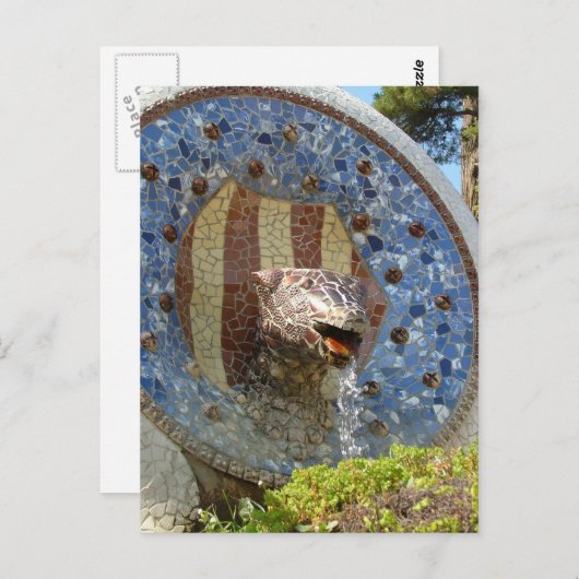 Park Guell Briefkaart (Voorkant / Achterkant)
