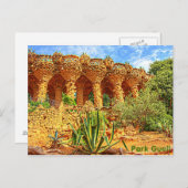 Park Guell Briefkaart (Voorkant / Achterkant)