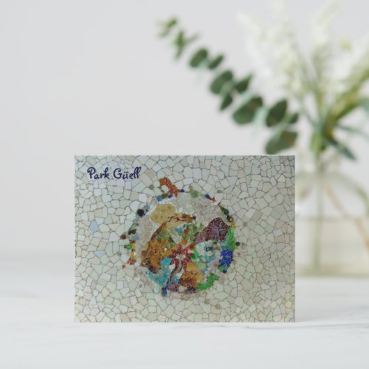 Park Güell Briefkaart (Staand voorkant)