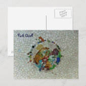 Park Güell Briefkaart (Voorkant / Achterkant)