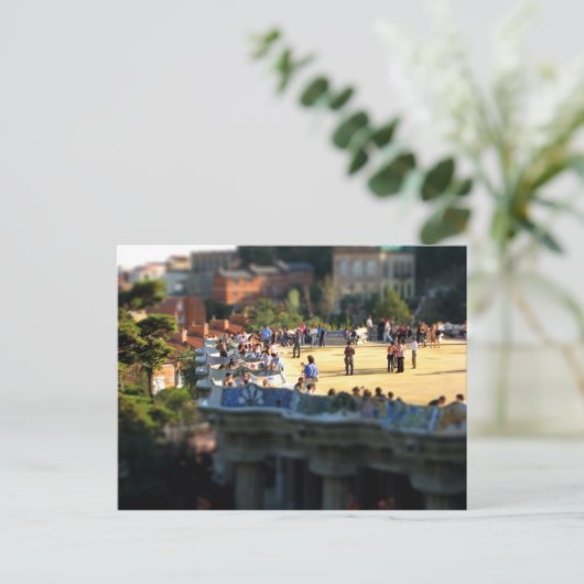 Park Guell Briefkaart (Staand voorkant)