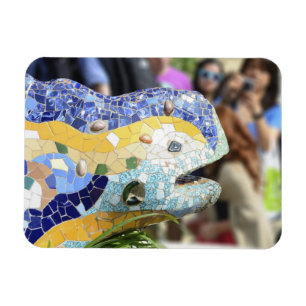 Park Guell dragon Premium Magnet Magneet