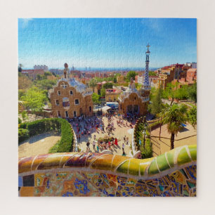 Park Guell in Barcelona Legpuzzel