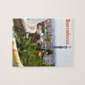 Park Guell in Barcelona, Spanje Legpuzzel (Horizontaal)