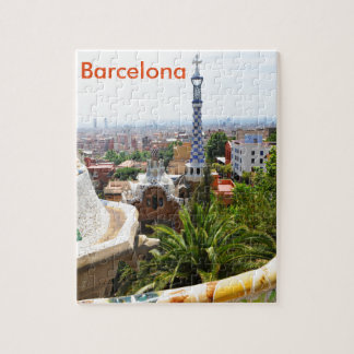 Park Guell in Barcelona, Spanje Legpuzzel