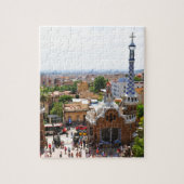 Park Guell in Barcelona, Spanje Legpuzzel (Verticaal)