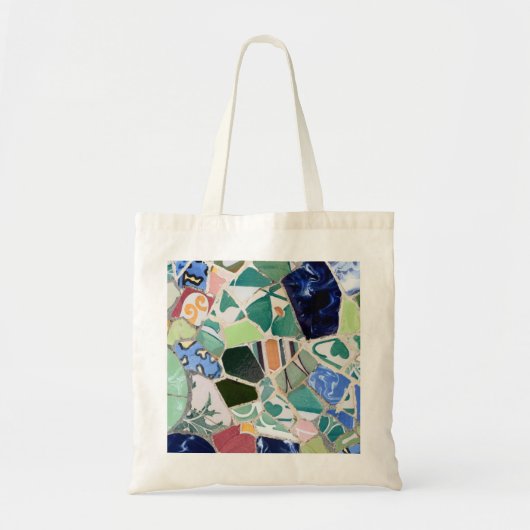 Park Guell mosaics Bag Tote Bag (Voorkant)