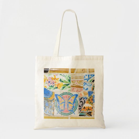 Park Guell mosaics Bag Tote Bag (Voorkant)