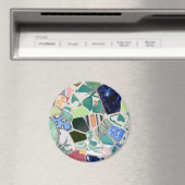 Park Guell mosaics Magnet (Insitu (Vaatwasser))
