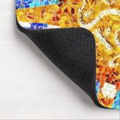 Park Guell mosaics Mousepad Muismat (Hoek)