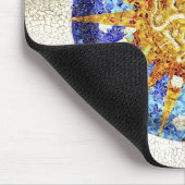 Park Guell mosaics Mousepad Muismat (Hoek)