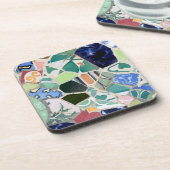 Park Guell mosaics onderzetter (Linkerzijde)