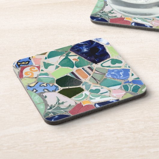 Park Guell mosaics onderzetter (Linkerzijde)