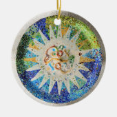 Park Guell mosaics Ornament (Voorkant)
