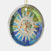 Park Guell mosaics Ornament (Links)