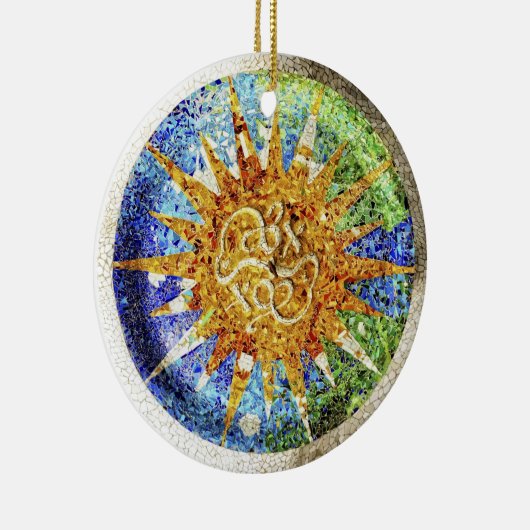 Park Guell mosaics Ornament (Rechts)