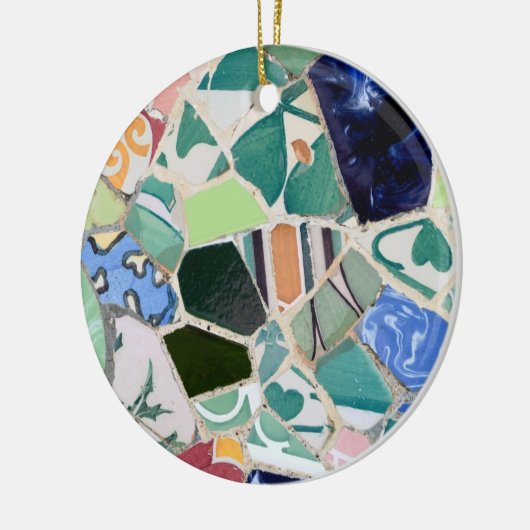 Park Guell mosaics Ornament (Links)
