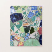 Park Guell mosaics puzzle Legpuzzel (Verticaal)