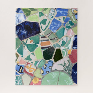 Park Guell mosaics puzzle Legpuzzel