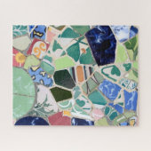 Park Guell mosaics puzzle Legpuzzel (Horizontaal)
